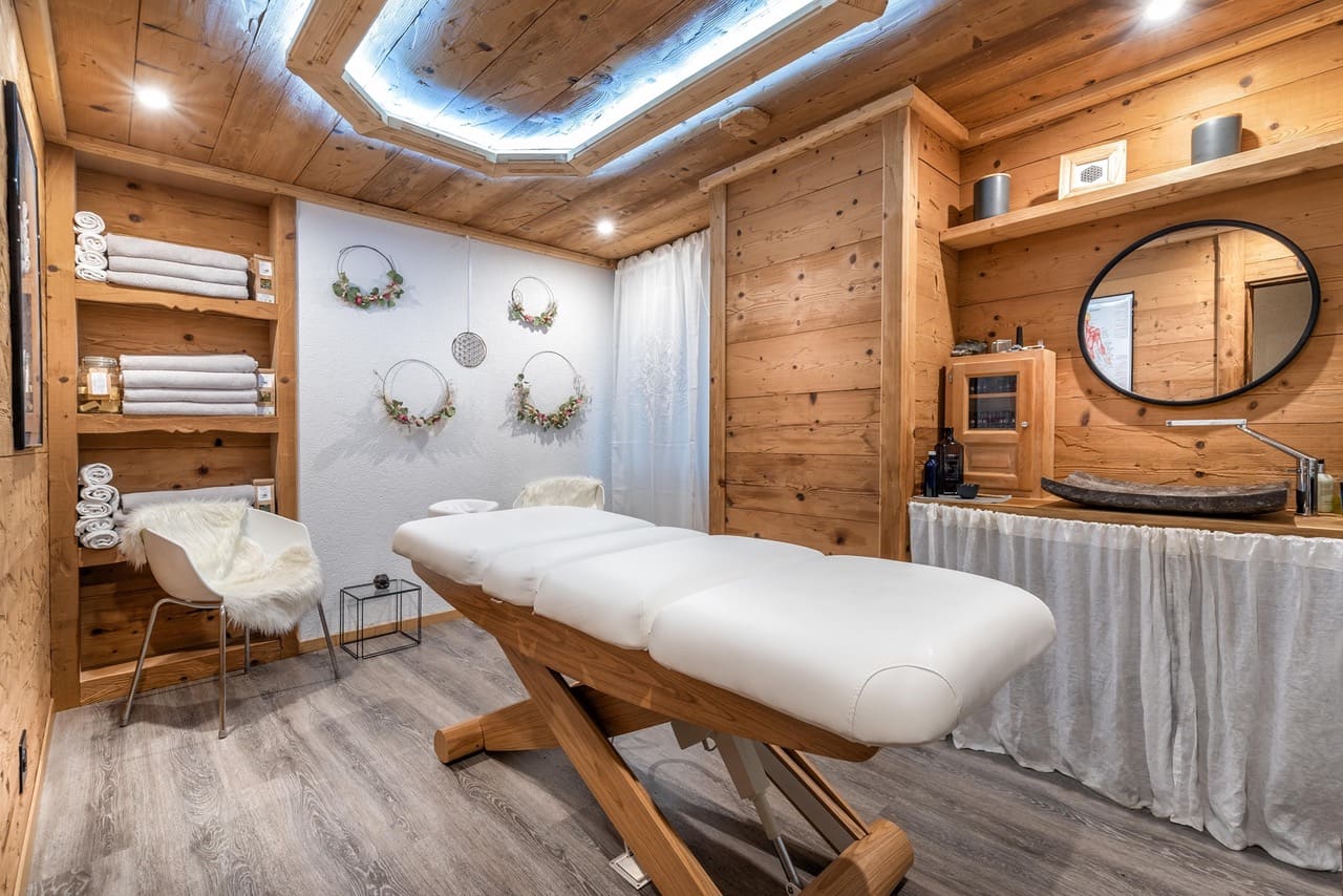 Cabine de soin de l'Espace Nérine